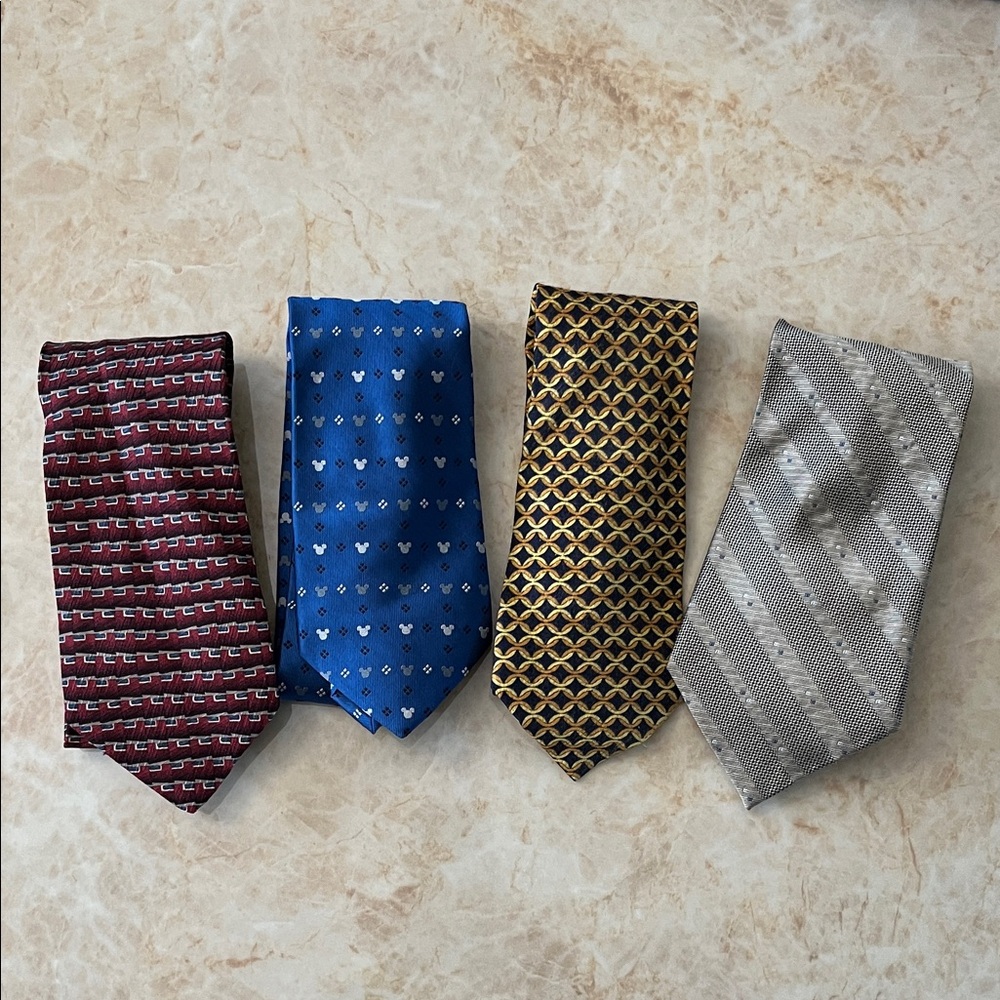 Elegant Men's Tie Set - Multicolor